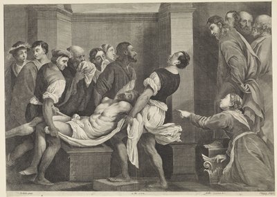 Die Auferweckung des Lazarus von Il Pordenone